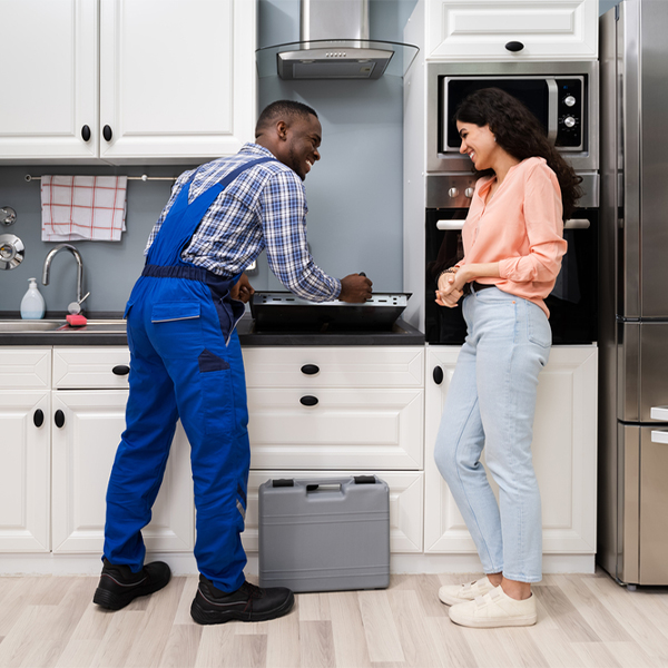 can you provide an estimate for cooktop repair before beginning any work in Herron MI